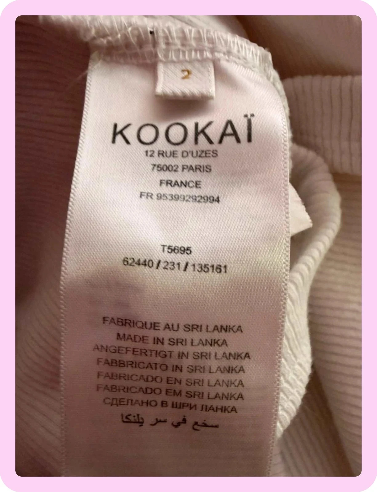 Top de cocodrilo kookai talla 36 2 limpio poco usado – photo 5